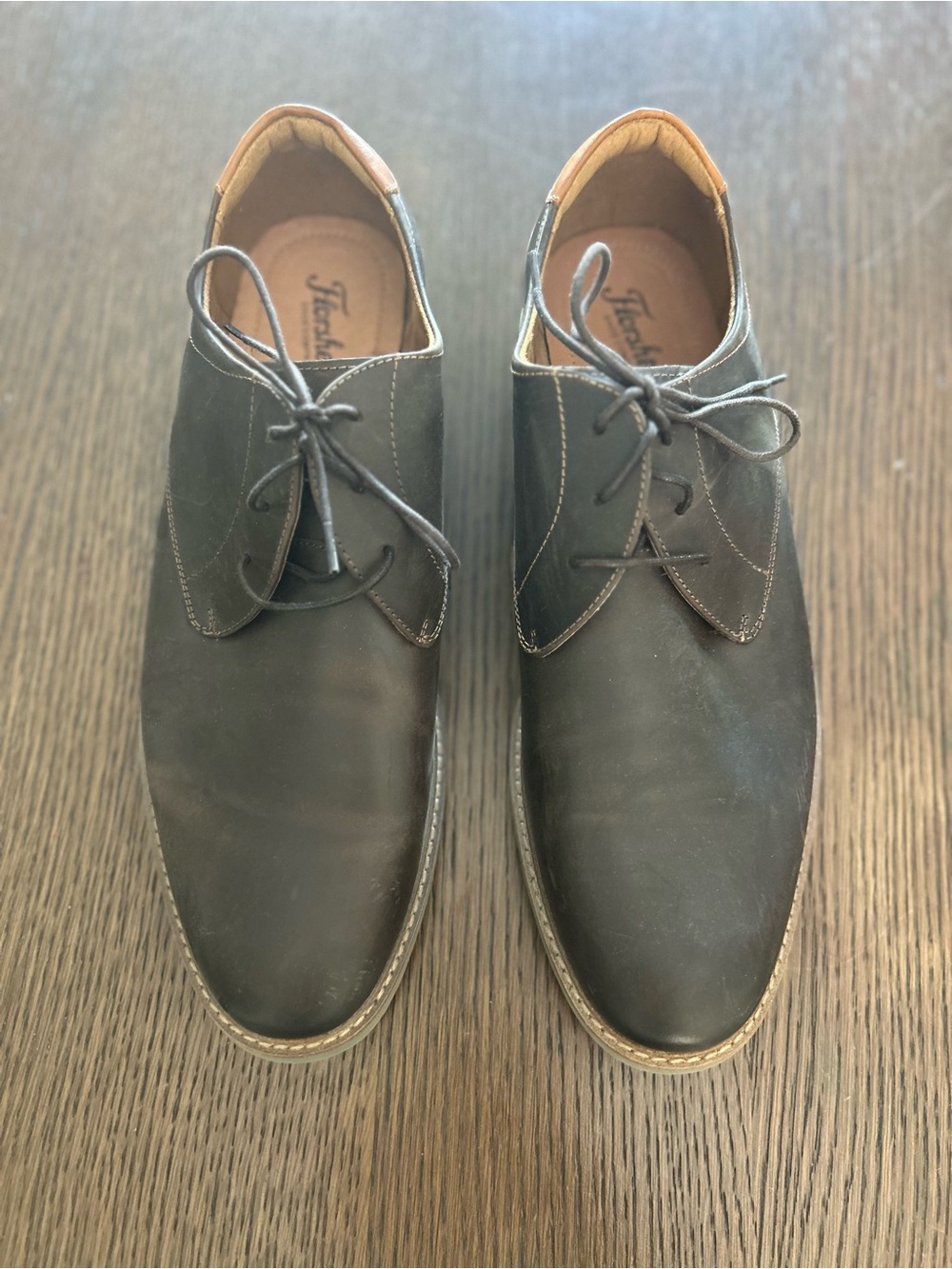 Men's Dark Brown Dress Shoes